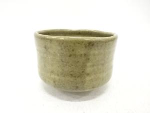 作家物　灰釉　茶碗